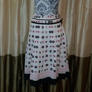 Cute patterned 100% cotton skirt.